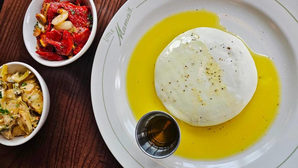 Little Mama’s fresh mozzarella.