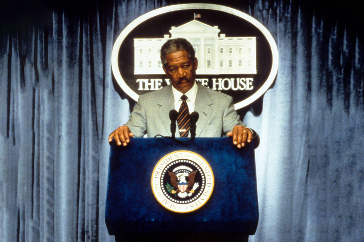 Morgan Freeman In Deep Impact Paramount Pictures/Getty Images