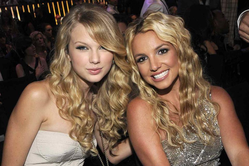 <p>Jeff Kravitz/FilmMagic</p> Taylor Swift, Britney Spears