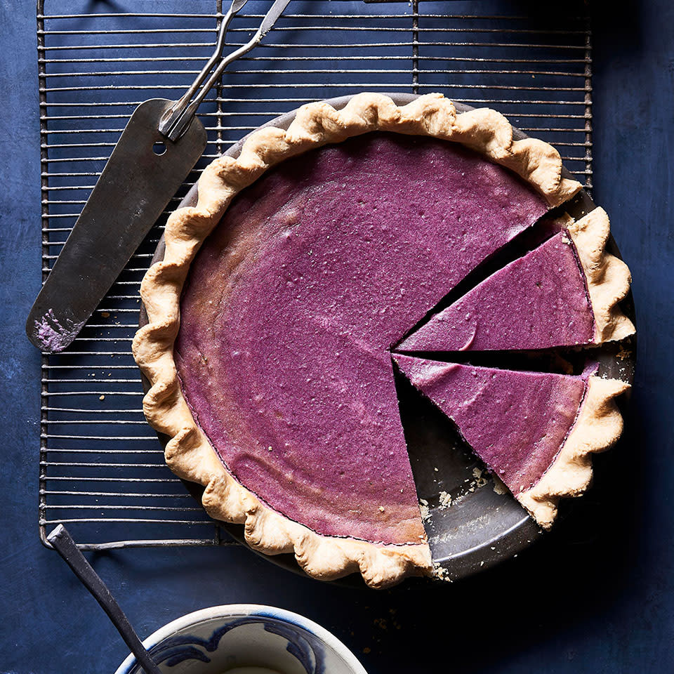 Purple Sweet Potato Pie