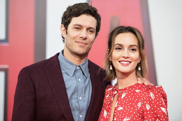 <p>Morgan Lieberman/FilmMagic</p> Adam Brody and Leighton Meester