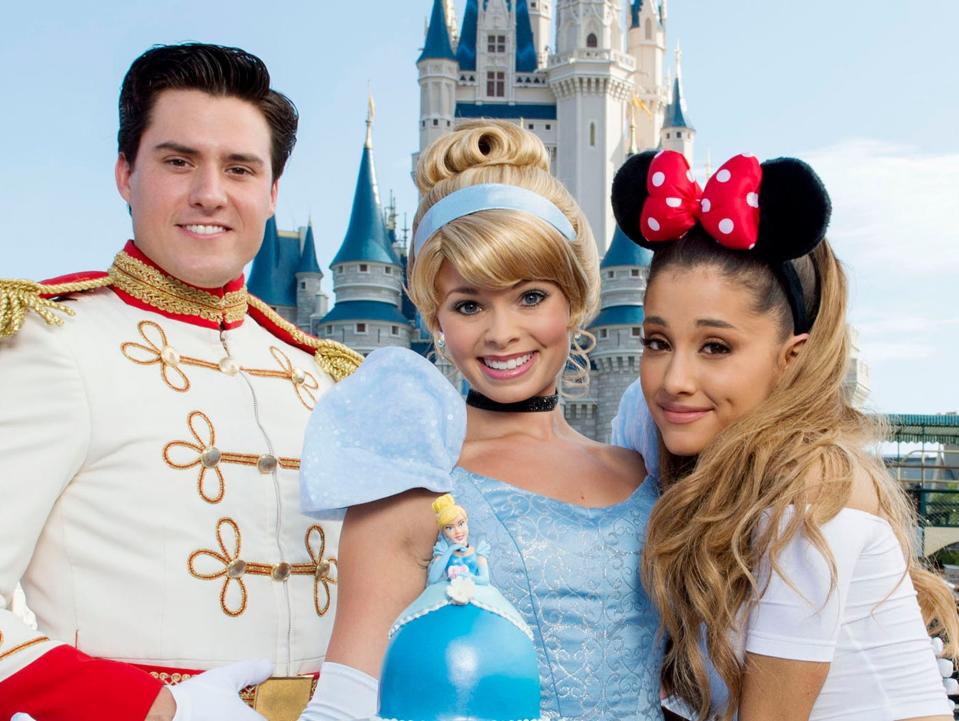 ariana grande birthday disney