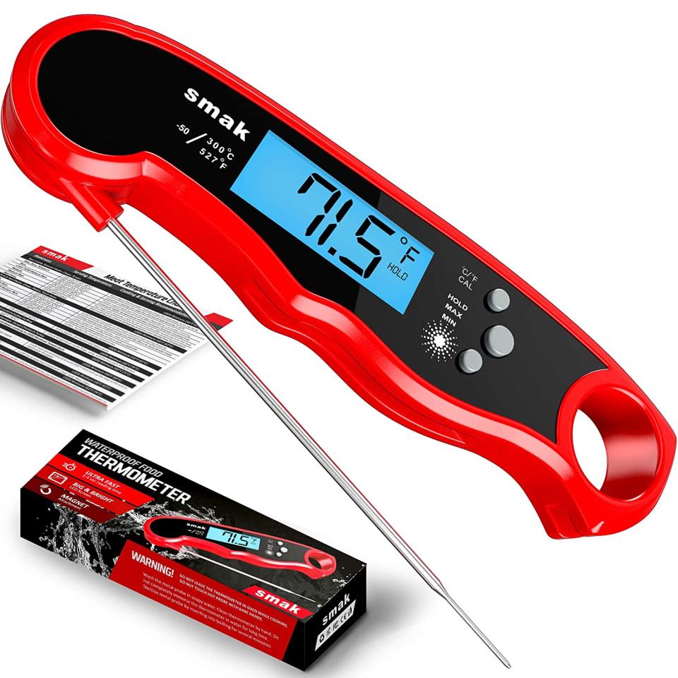 Smak Digital Instant Read Meat Thermometer - Amazon.