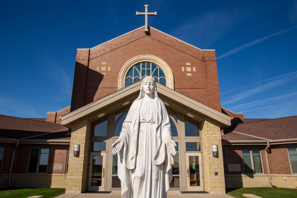 St. Mary Catholic Church in Fairfield, Friday, Nov. 5, 2021. Nohema Graber was an active at the church, attending Mass daily.