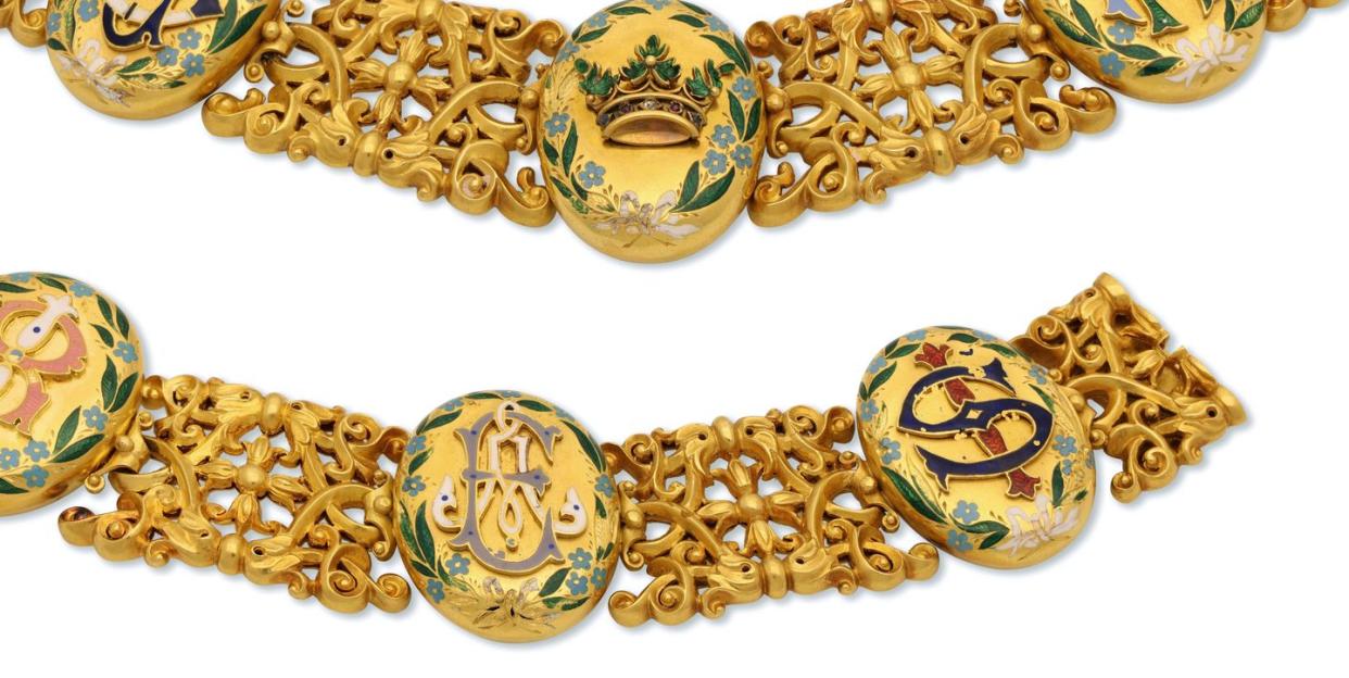 hancocks london sells rare spencer churchill necklace