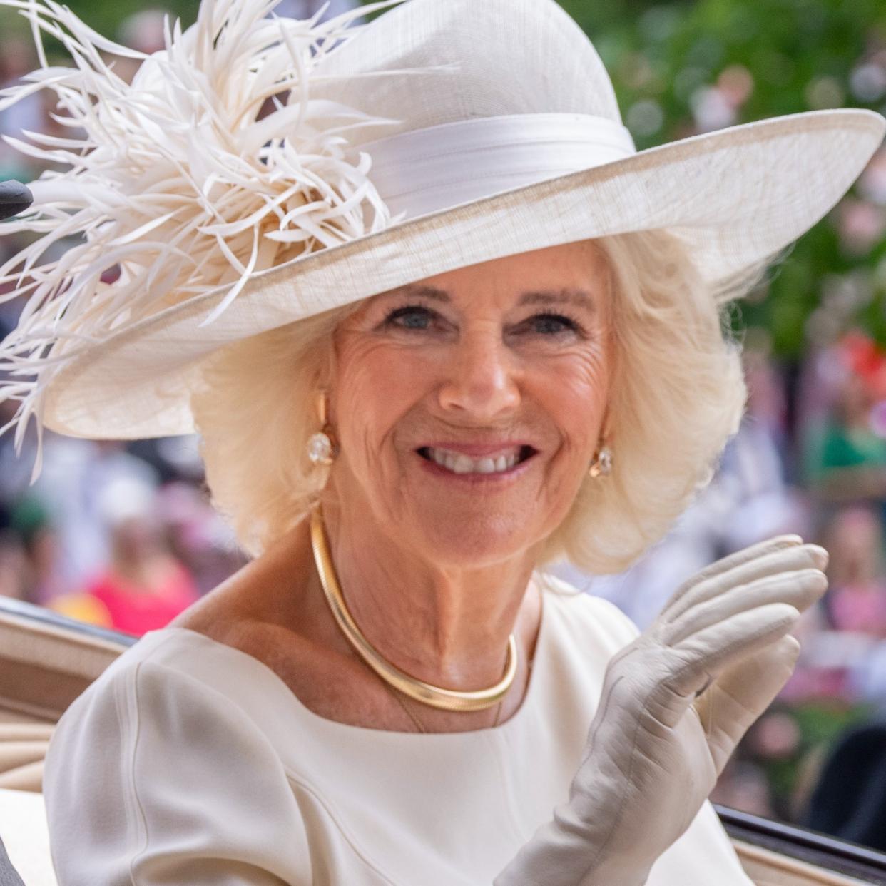  Queen Camilla at Royal Ascot 