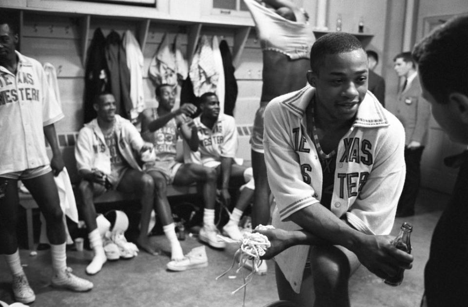 12) 1966: Texas Western Celebrates Their Win