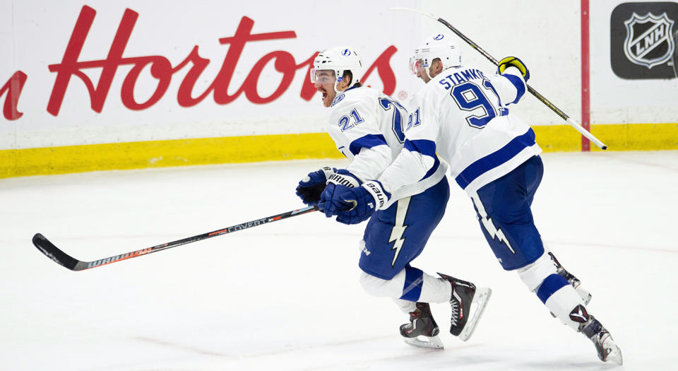 The Lightning have had a lot to celebrate of late.(Adrian Wyld/CP)