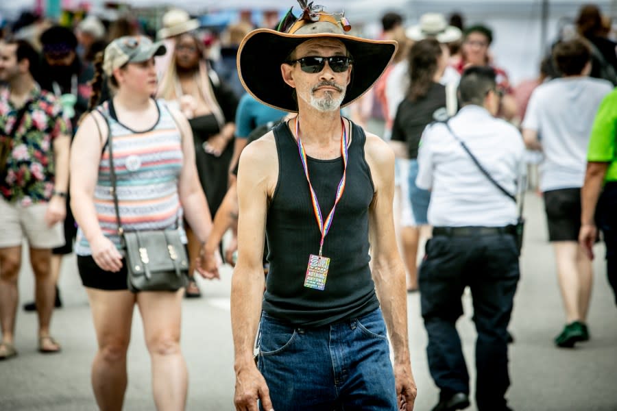 Grand Rapids Pride Festival on Saturday, June 22, 2024. (Michael Buck/WOOD TV8)