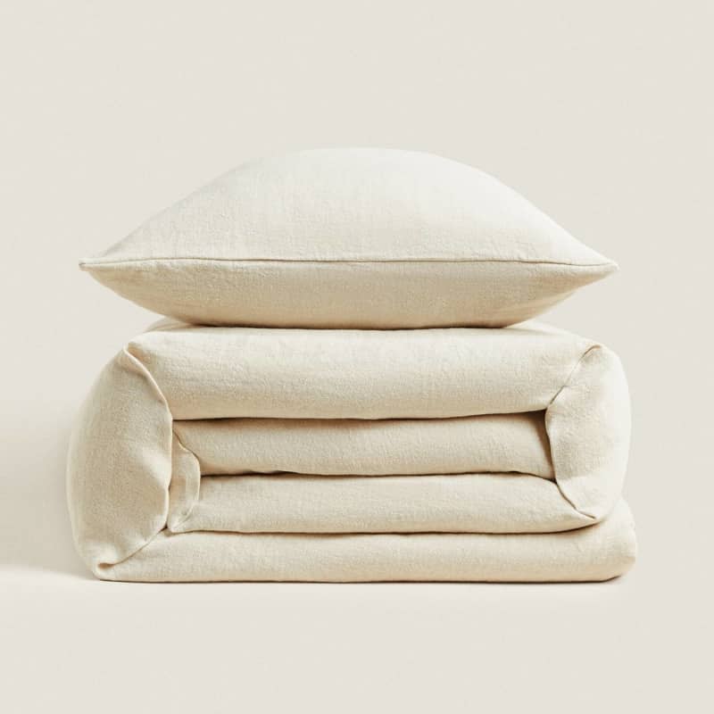 Zara Home Washed Linen Bedspread