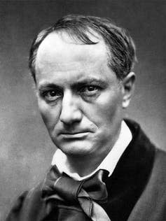 <span class="caption">Baudelaire, photographed by Étienne Carat in 1863.</span>