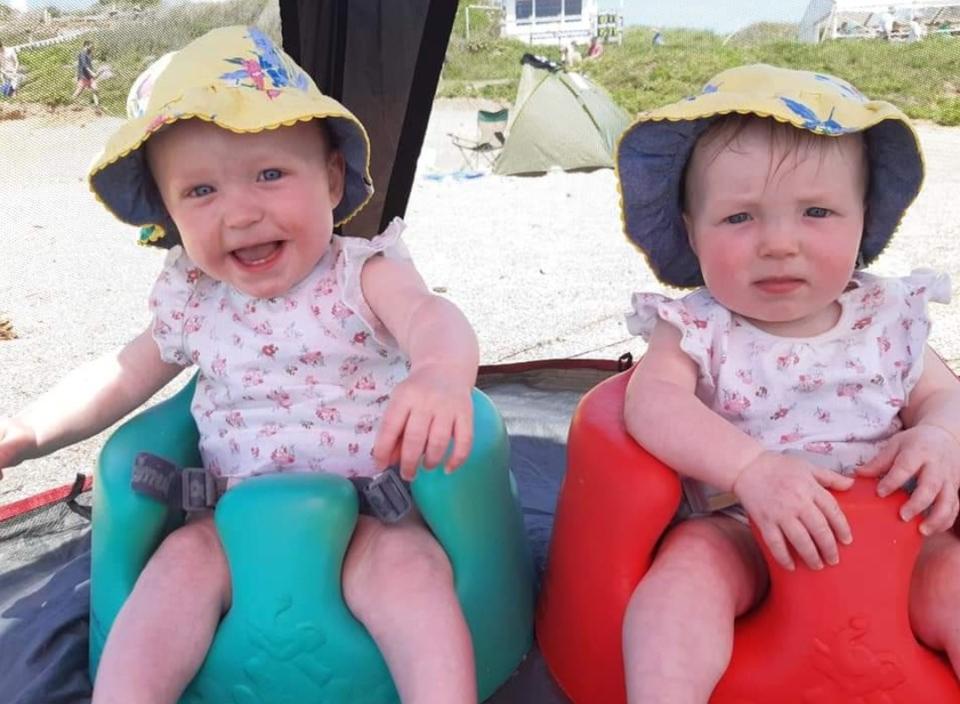 Strangers are often confused by the twins conception. (Kennedy News and Media)