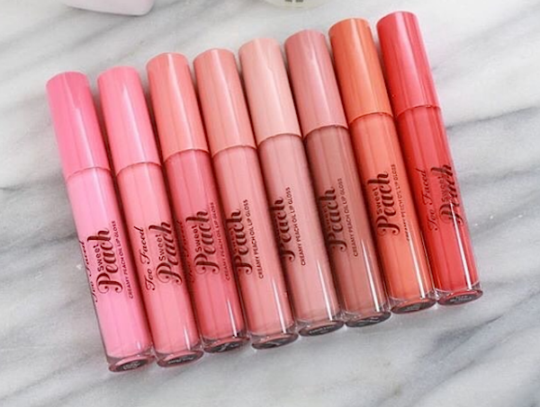 Too Faced’s Sweet Peach lip gloss is already on sale at HSN