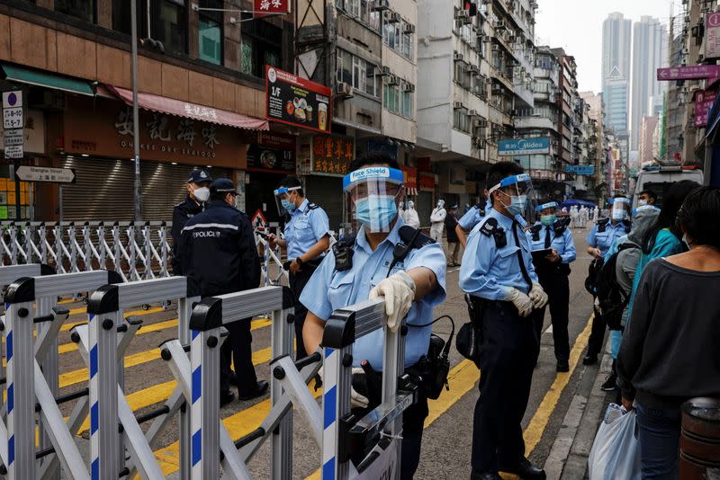 Outbreak of the coronavirus disease (COVID-19), in Hong Kong