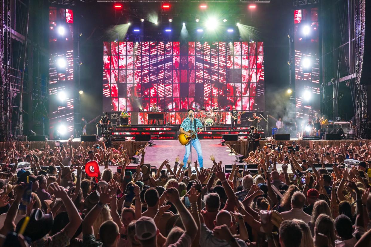 Luke Bryan's Crash My Playa 2024 Music Festival held at Moon Palace in Riviera Cancun, Mexico on January 18, 2024.