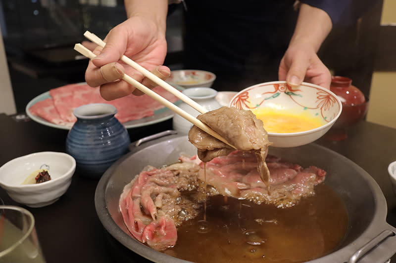 「極」特餐所提供的鳥取縣牛