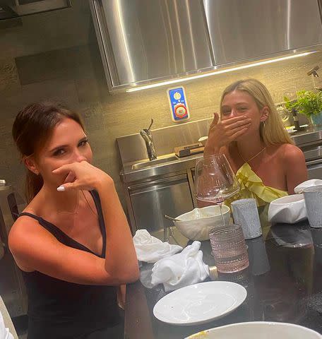 Victoria Beckham/Instagram Victoria Beckham and Nicola Peltz Beckham