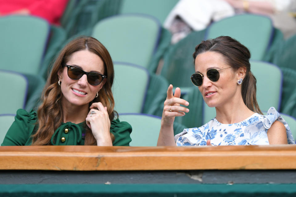 Catherine, Duchess of Cambridge and Pippa Middleton