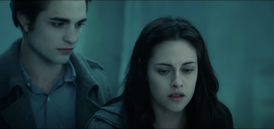 closeup of bella and edward