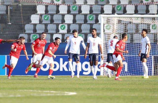 England v Switzerland – 2021 UEFA European Under-21 Championship – Group D – Bonifika Stadium