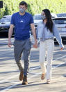 <p>Ashton Kutcher and Mila Kunis keep it coordinated on Jan. 26 for a lunch date in Beverly Hills. </p>