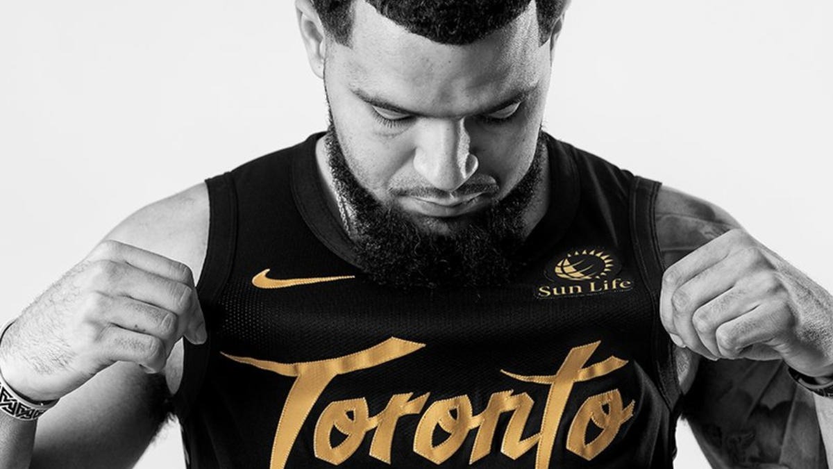 Raptors unveil sleek city edition jerseys for NBA's 75th anniversary