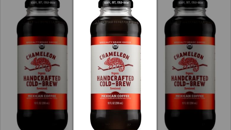 Bottle of Chameleon Mexican Coffee cold brew