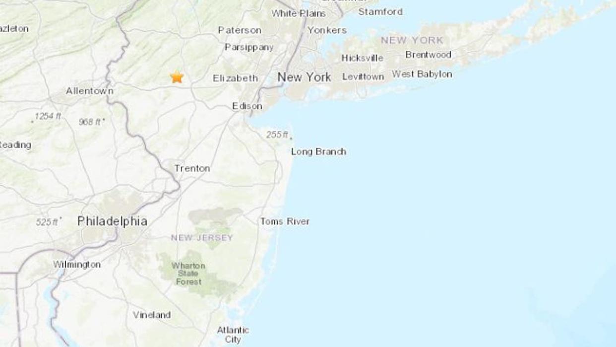 <div>The USGS said the earthquake struck Gladstone, New Jersey – the same town that experienced an aftershock following a 4.8 magnitude earthquake in April.</div>