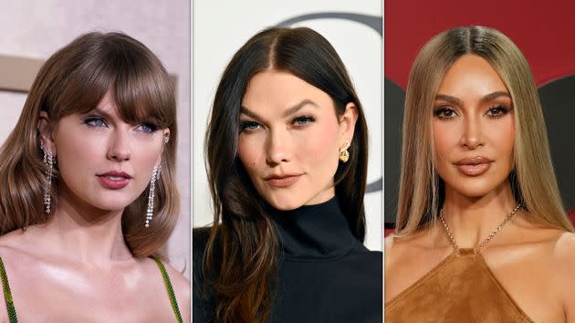 Taylor Swift, Karlie Kloss and Kim Kardashian