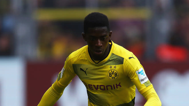 Ousmane Dembele ist seit Wochen beim FC Barcelona im Gespräch