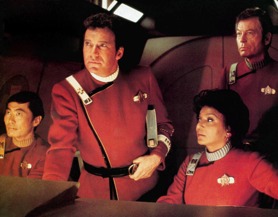 Screenshot from "Star Trek II: The Wrath of Khan"