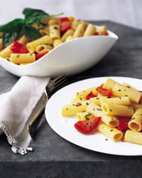 Rigatoni with Red Peppers