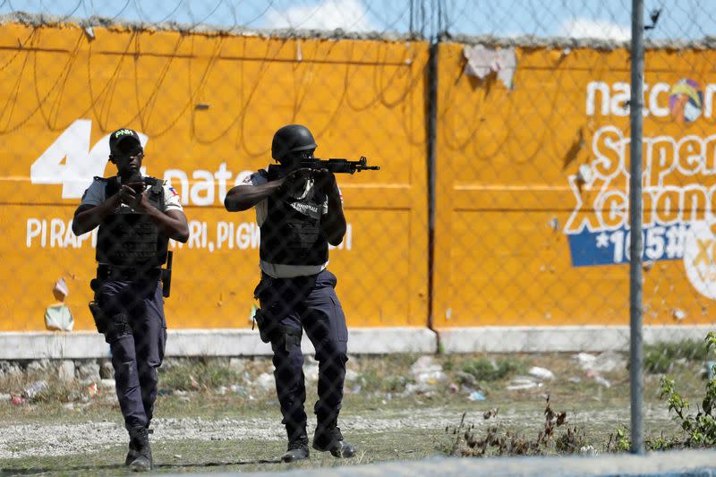 Haitians demand higher wages in protest where journalist is killed, in Port-au-Prince