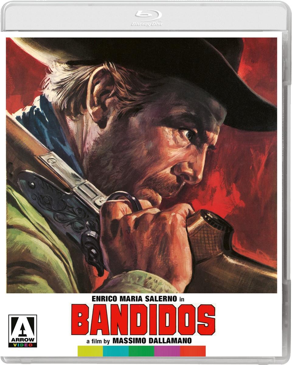 The Blu-ray cover for Bandidos in the Vengeance Trails box set.