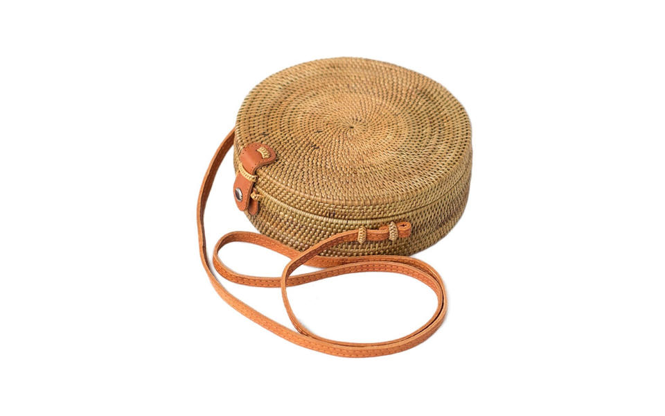 Bali Harvest Round Rattan Bag