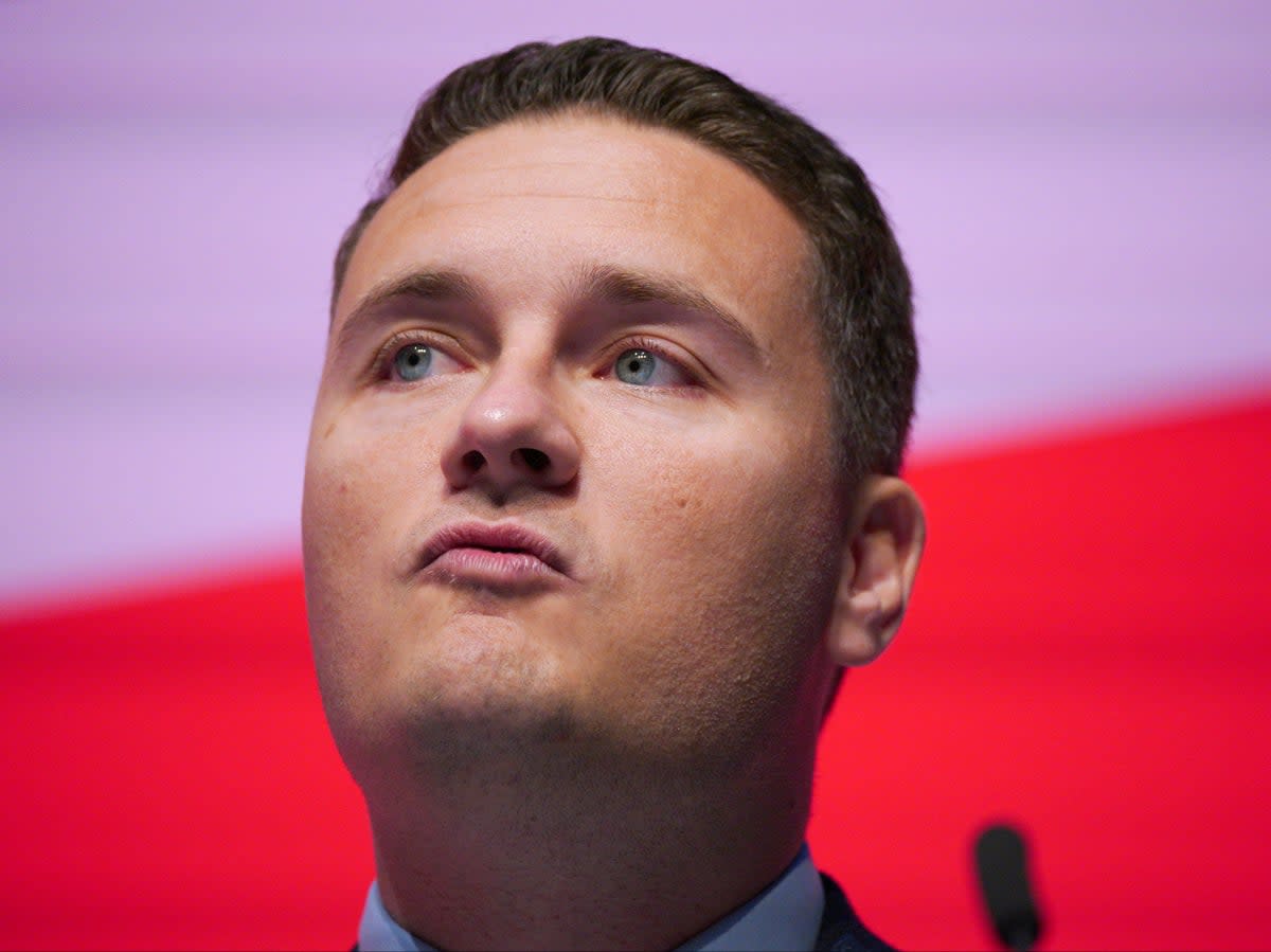 Wes Streeting said the Labour party is ‘winning back support’ across the entire country (PA)