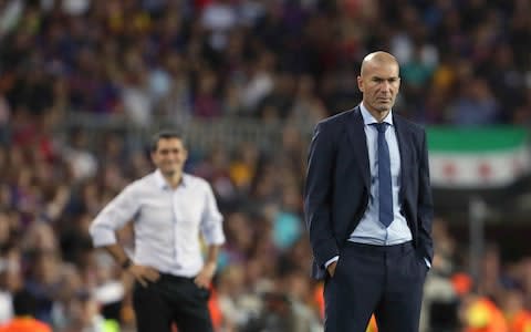 Zidane and Valverde - Credit: EFE