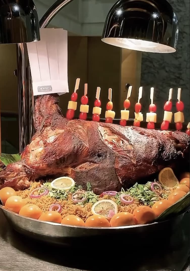 The Westin Kuala Lumpur - Roasted lamb