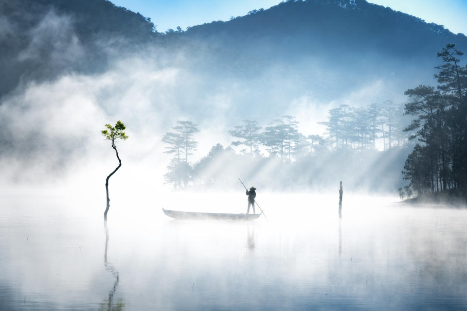 'Tuyen Lam Lake' by @anhtrungqng shows Tuyen Lam Lake.