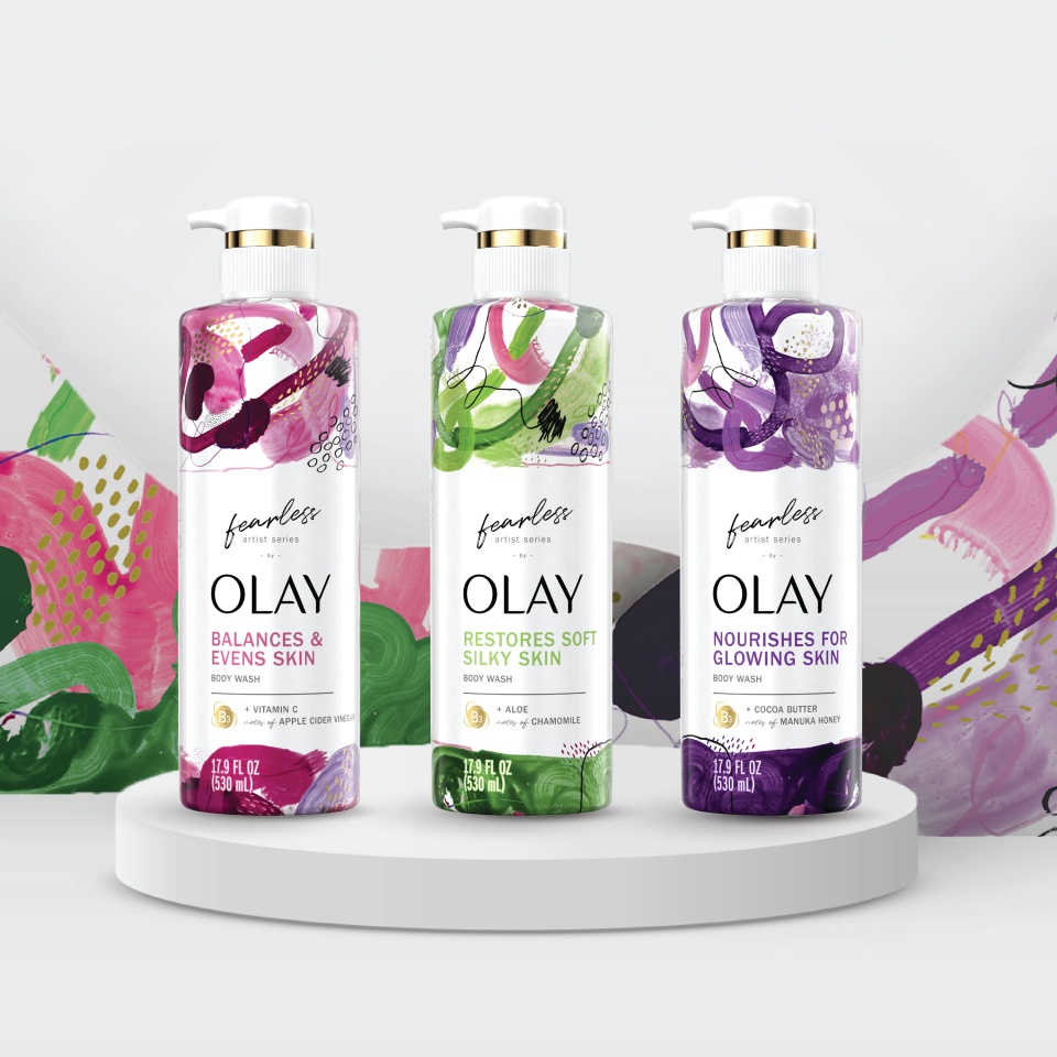 Olay Body Fearless Artist Series - Credit: Courtesy