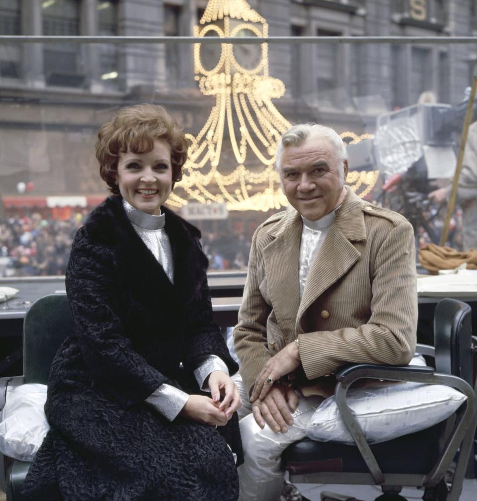 <p>In 1968, White and Greene co-hosted the Macy's Thanksgiving Day Parade in New York City. White once told <em><a href="https://parade.com/634316/samuelmurrian/betty-white-on-her-legacy-memories-and-her-recipe-for-living-a-long-happy-life/" rel="nofollow noopener" target="_blank" data-ylk="slk:Parade" class="link rapid-noclick-resp">Parade</a></em> her best tip is, "Enjoy life. Accentuate the positive, not the negative. It sounds so trite, but a lot of people will pick out something to complain about, rather than say, ‘Hey, that was great!’ It’s not hard to find great stuff if you look."</p>