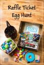 <p>Use the same rules of this raffle ticket Easter egg hunt, but swap the prize ideas for ones adults will enjoy such as gift cards, books, or kitchen gadgets.</p><p><strong>Get the tutorial at <a href="https://researchparent.com/raffle-ticket-egg-hunt/" rel="nofollow noopener" target="_blank" data-ylk="slk:Research Parent;elm:context_link;itc:0;sec:content-canvas" class="link ">Research Parent</a>.</strong></p><p><strong><a class="link " href="https://www.amazon.com/Blue-Double-Raffle-Ticket-Roll/dp/B005OMVJ2W/?tag=syn-yahoo-20&ascsubtag=%5Bartid%7C10050.g.16593389%5Bsrc%7Cyahoo-us" rel="nofollow noopener" target="_blank" data-ylk="slk:SHOP RAFFLE TICKETS;elm:context_link;itc:0;sec:content-canvas">SHOP RAFFLE TICKETS</a><br></strong></p>