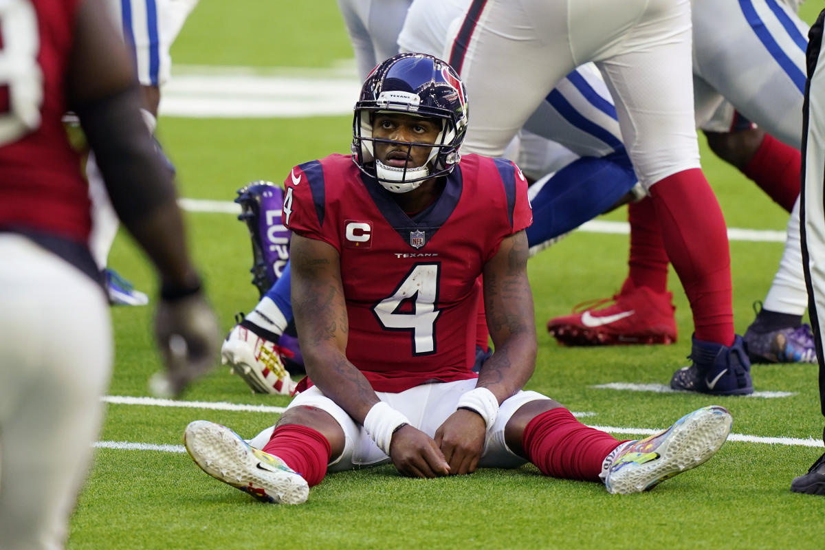 Texans quarterback Deshaun Watson is 'dug in' on stance to seek trade