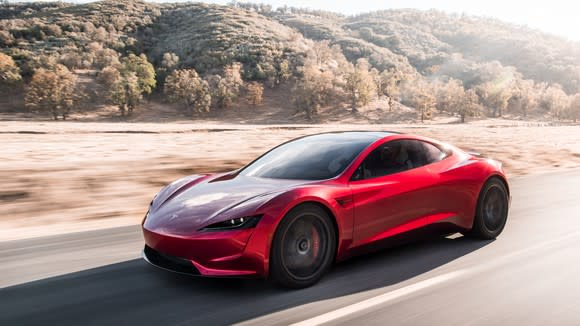 Tesla's new Roadster.