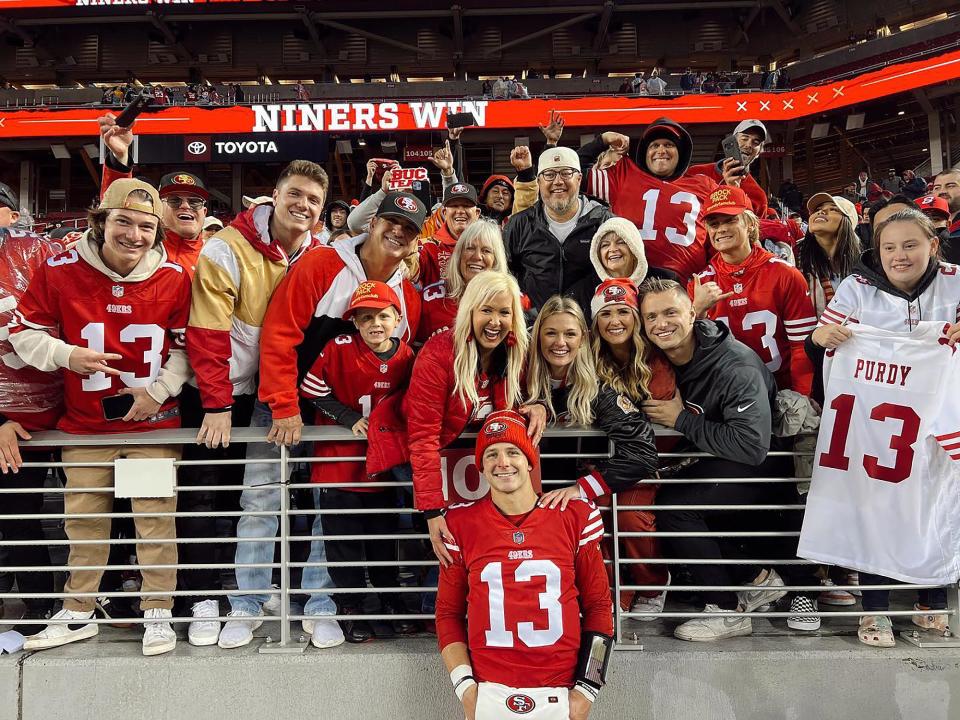 49ers Quarterback Brock Purdys Family Guide Meet His Fiancee Jenna Brandt Parents and Siblings