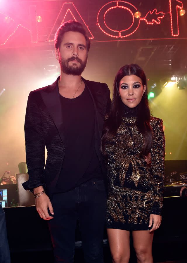 Kourtney Kardashian & Scott Disick