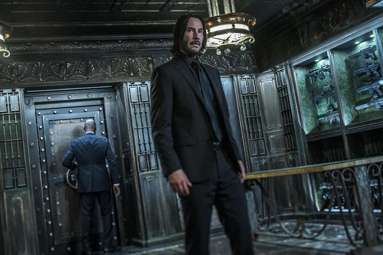 Keanu Reeves standing strong as John Wick (Image by Lionsgate)