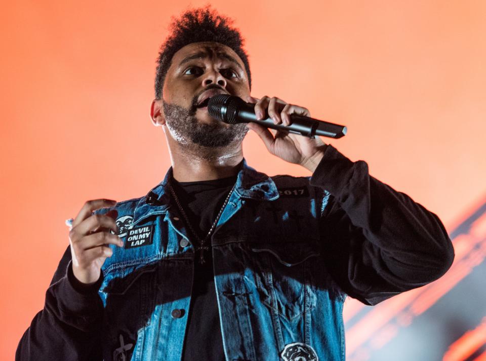 The Weeknd, photo by David Brendan Hall