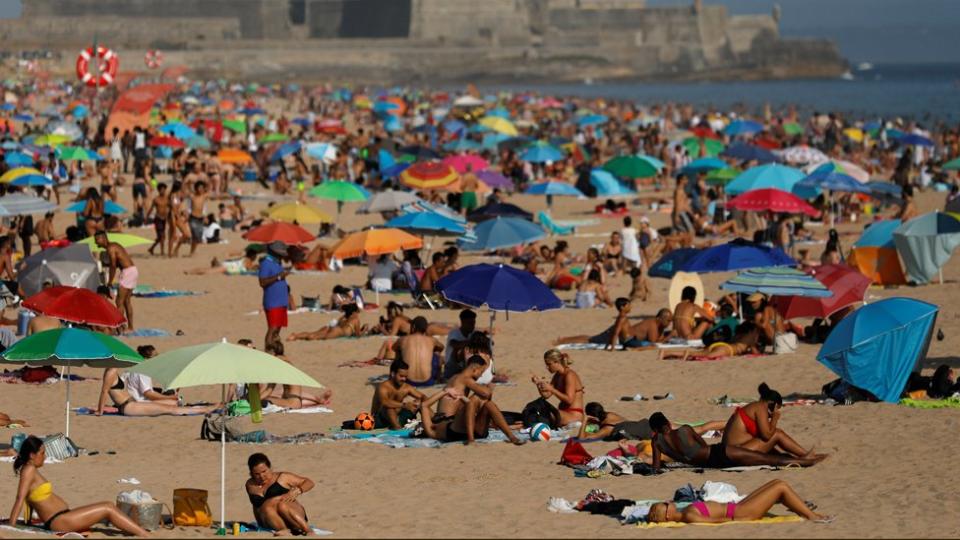 Playa en Lisboa