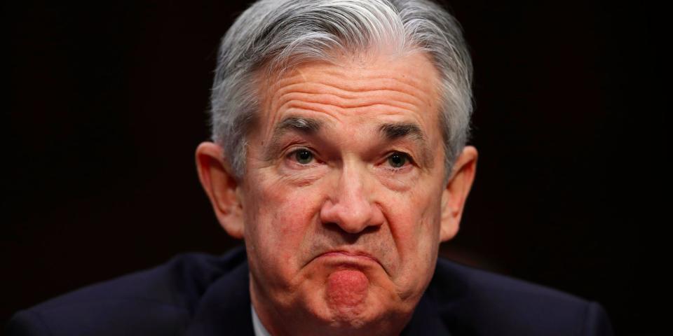 jerome powell frown